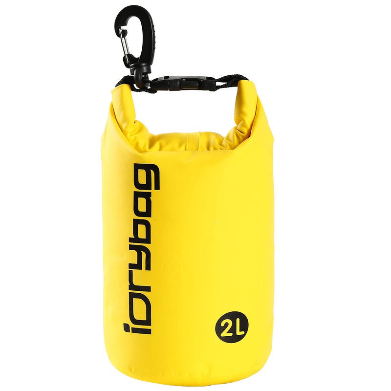 IDRYBAG Dry Bag for Kayaking Waterproof 2L/5L/10L/15L/20L, Small Dry Sack Waterproof Bag for Boating - Image 1